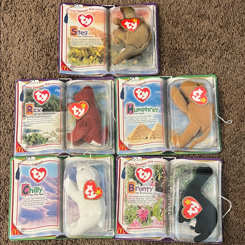 Ty McDonald's Mini Plush Set -